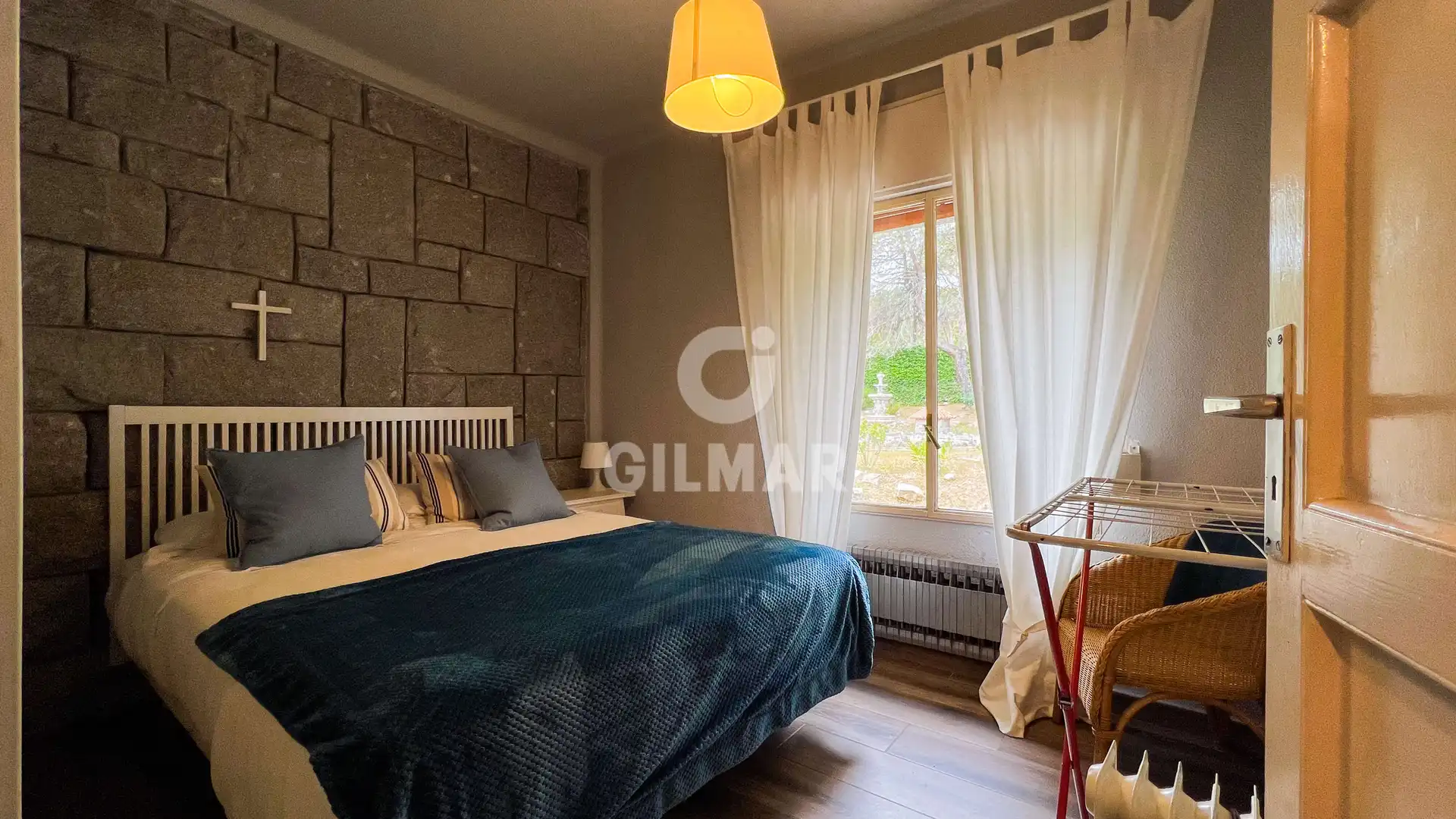Dormitori de Casa o xalet en venda en Guadarrama amb Calefacció, Jardí privat i Piscina