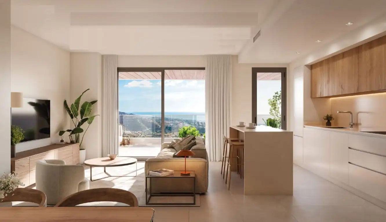 Sala de estar de Piso en venta en Rincón de la Victoria con Aire acondicionado, Calefacción y Terraza