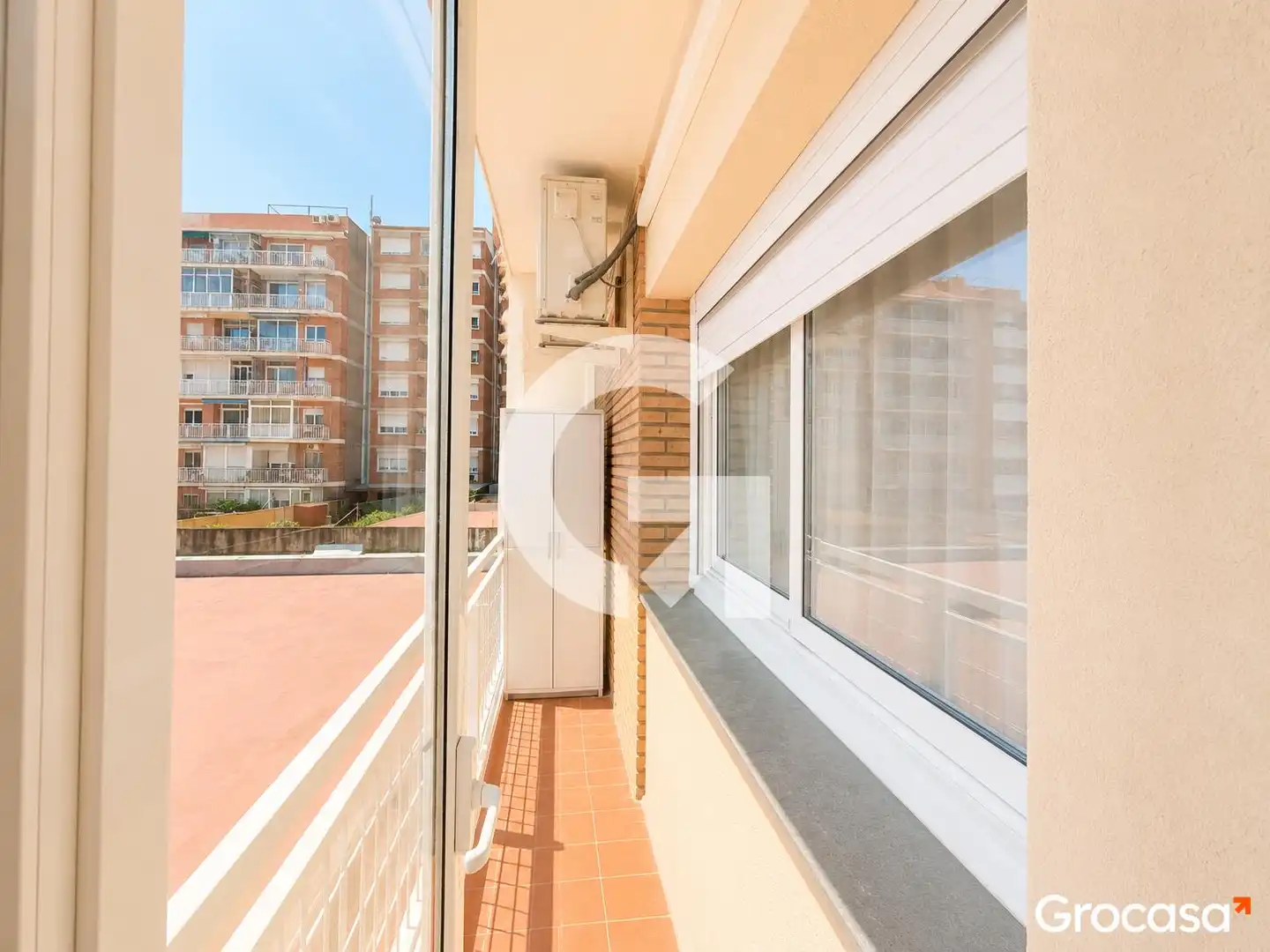 Balcony of Flat for sale in Barcelona  with Air Conditioner, Heating and Terrace