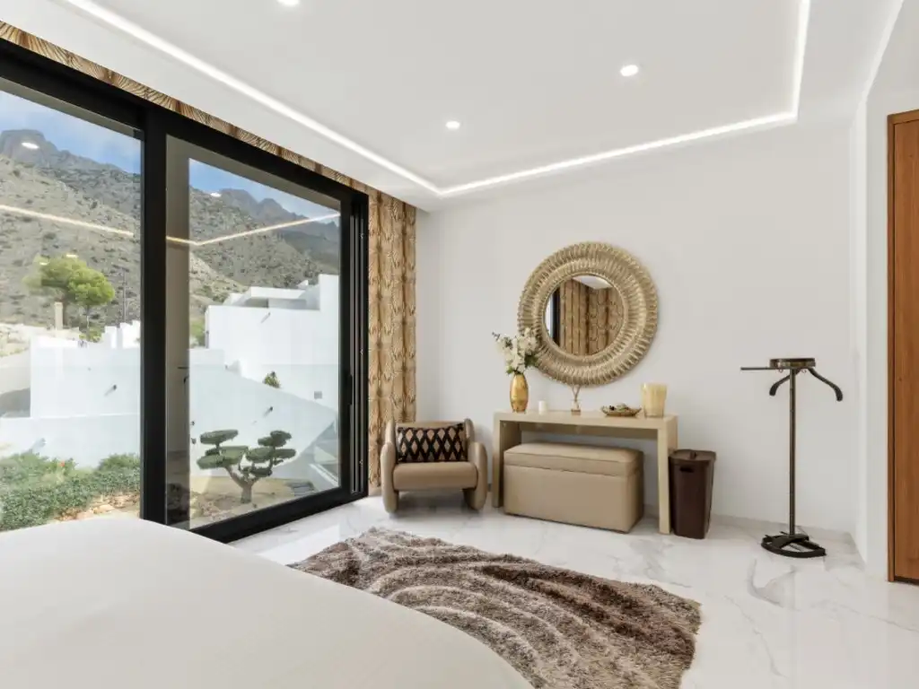 Habitación de Casa o chalet en venta en Altea con Aire acondicionado, Calefacción y Jardín privado