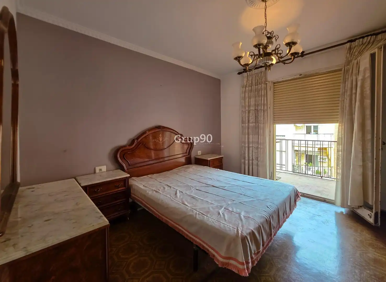 Schlafzimmer von Wohnung zum Verkauf in  Lleida Capital mit Heizung, Abstellraum und Balkon