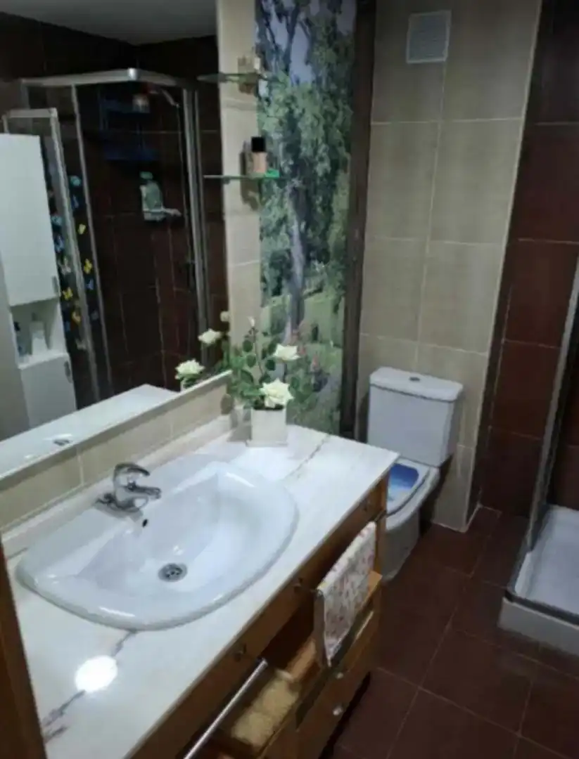 Bany de Pis en venda en Béjar amb Parquet, Moblat i Rentadora