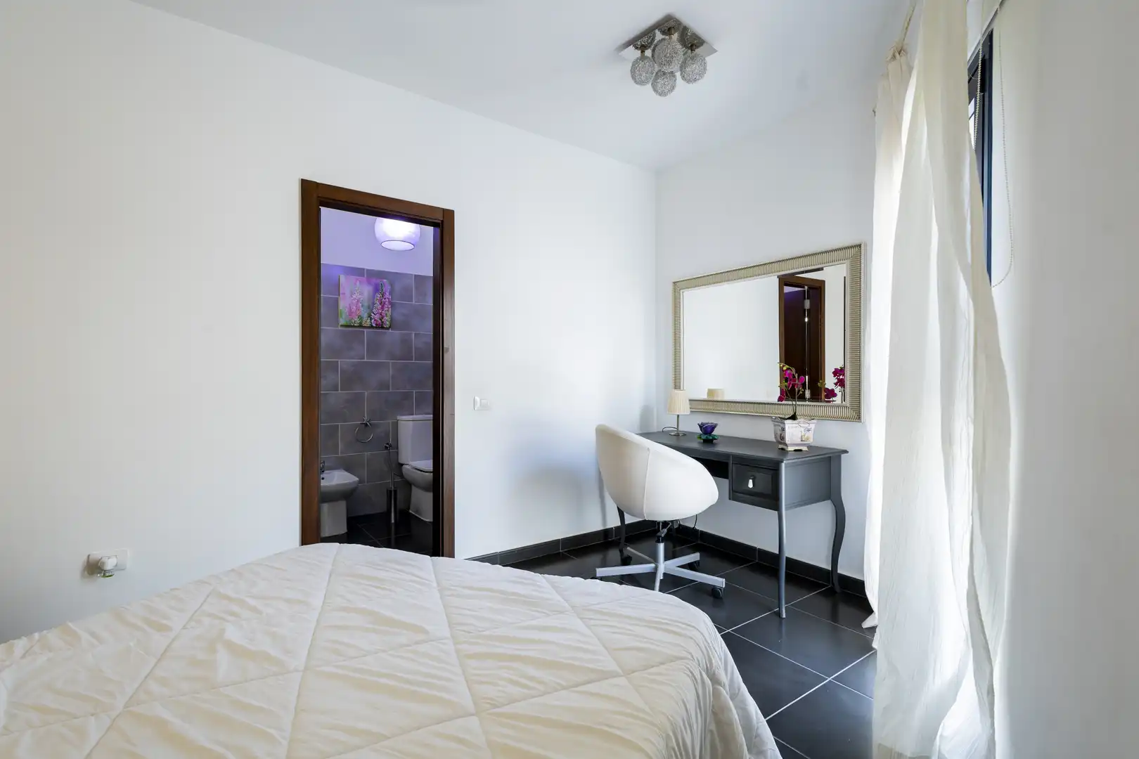 Schlafzimmer von Haus oder Chalet zur Miete in Araya