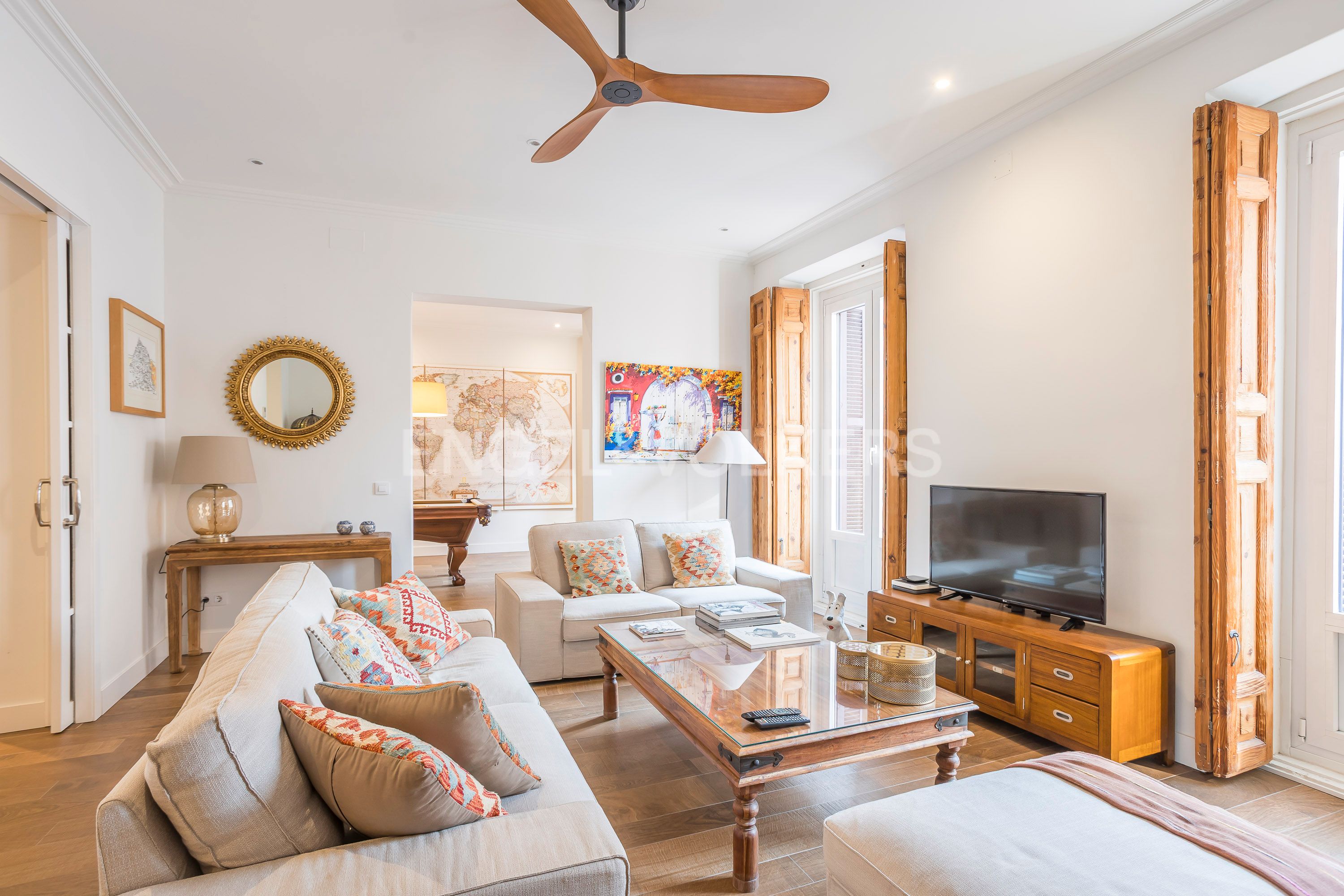 Sala d'estar de Apartament en venda en  Madrid Capital amb Aire condicionat, Calefacció i Traster