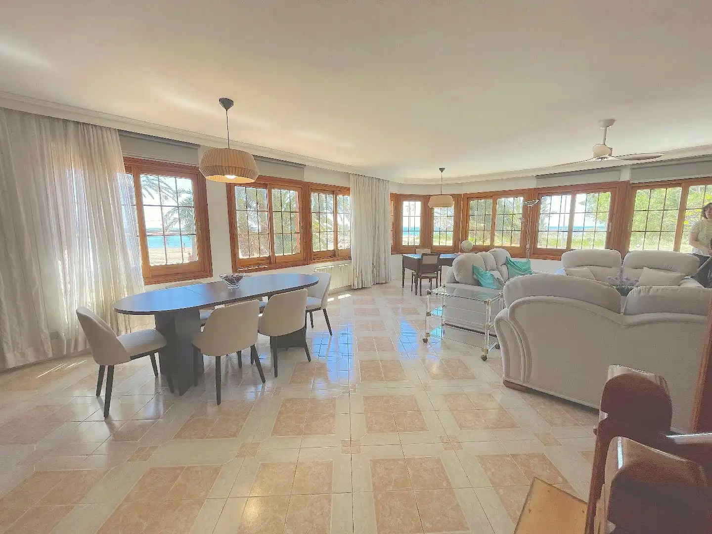 Dining room of Houses for rent in Platja de la Pobla de Farnals