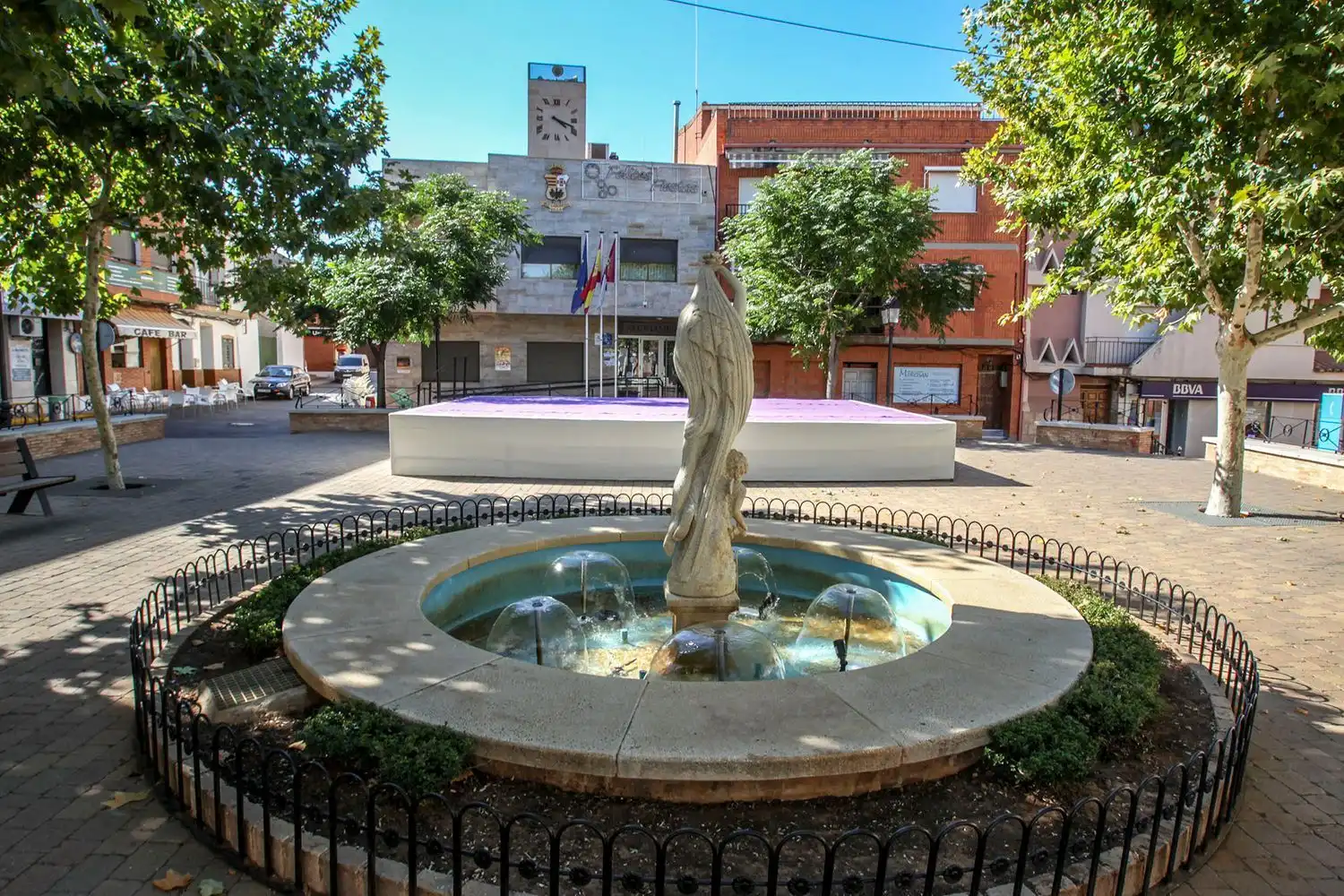 Vista exterior de Casa adosada en venta en Porzuna