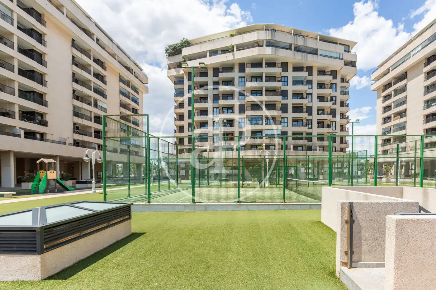 Terraza de Piso en venta en Alboraya con Aire acondicionado, Calefacción y Jardín privado