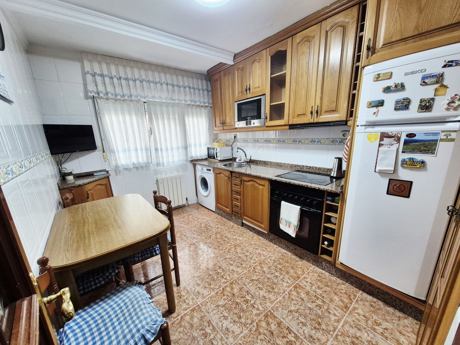 Kitchen of Flat for sale in Castrillón  with Heating