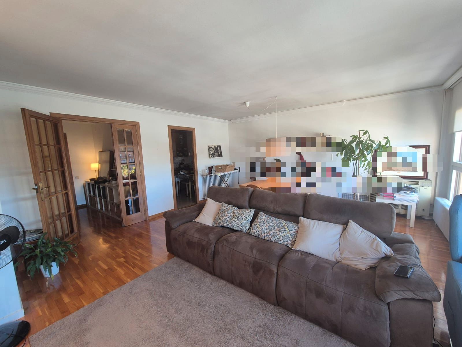Sala d'estar de Àtic en venda en Vic amb Aire condicionat, Calefacció i Parquet