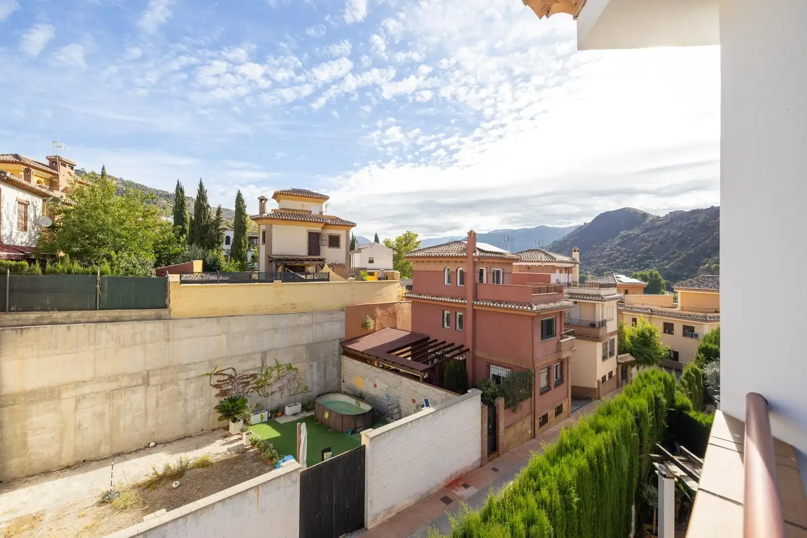 Exterior view of Houses for sale in Granada  with Heating, Private garden and Terrace