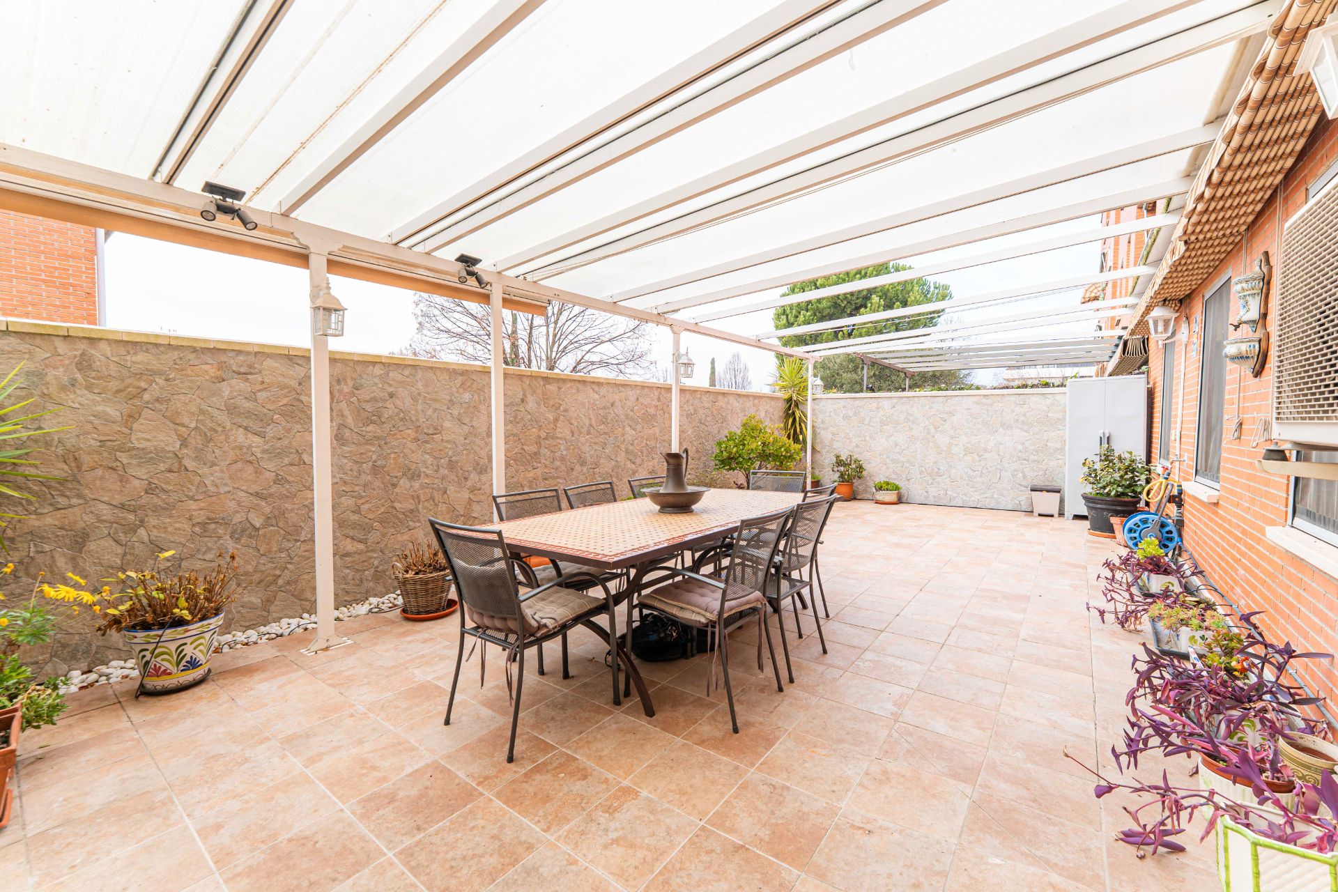 Terraza de Planta baja en venta en Boadilla del Monte con Aire acondicionado, Calefacción y Trastero