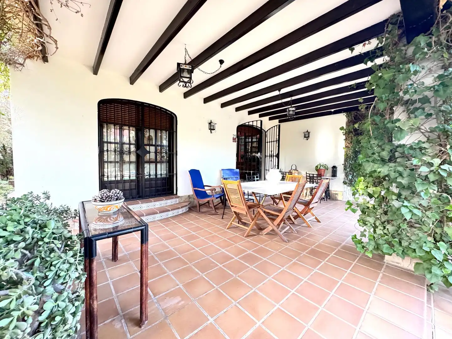 Terrace of Houses for sale in Mutxamel  with Air Conditioner, Private garden and Terrace