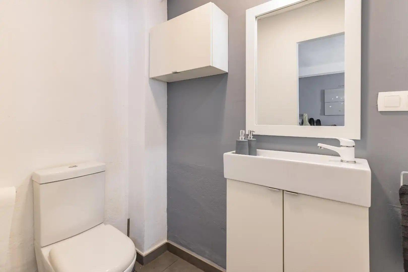 Baño de Casa adosada en venta en Benimuslem con Aire acondicionado, Calefacción y Parquet