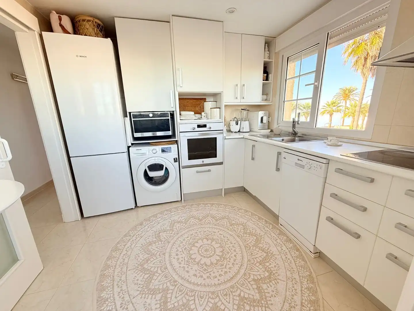 Kitchen of Apartments for sale in La Manga del Mar Menor  with Air Conditioner, Terrace and Furnished