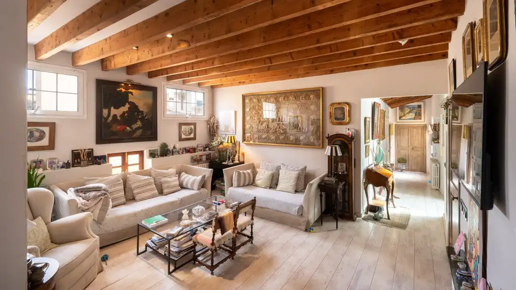 Sala d'estar de Casa o xalet en venda en  Palma de Mallorca amb Terrassa