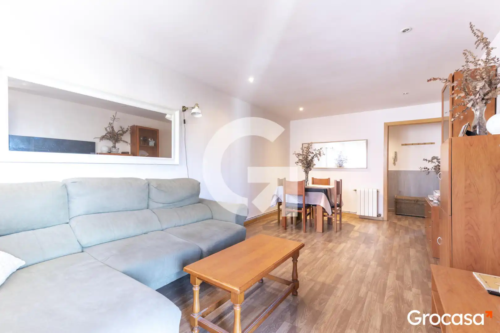 Living room of Flat for sale in Cornellà de Llobregat  with Heating and Balcony
