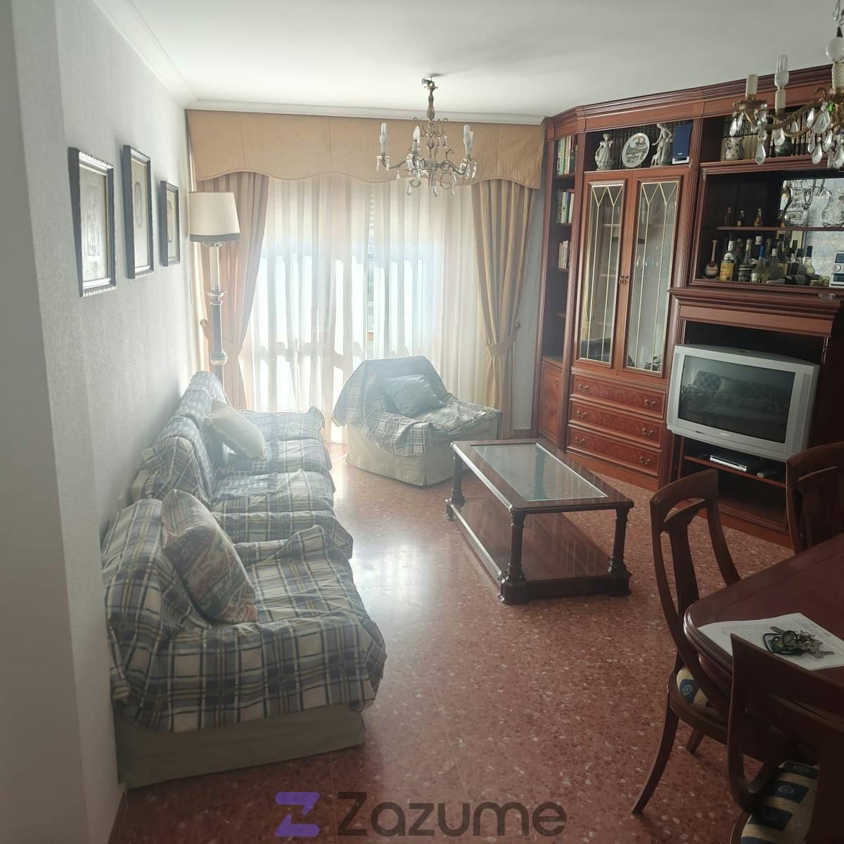 Living room of Flat to rent in Illueca  with Air Conditioner, Heating and Terrace