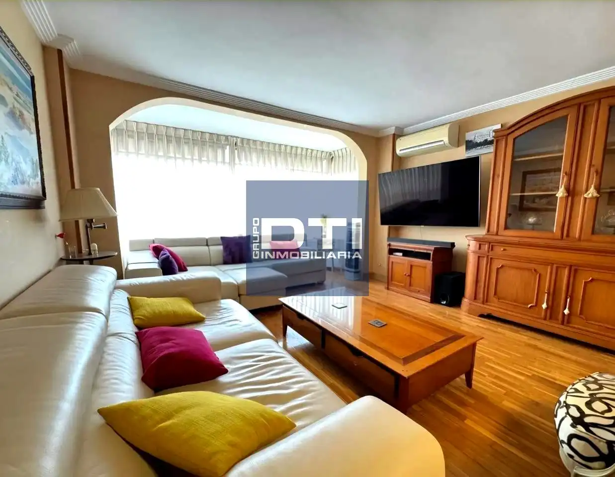 Sala d'estar de Àtic en venda en Alicante / Alacant amb Aire condicionat, Calefacció i Terrassa