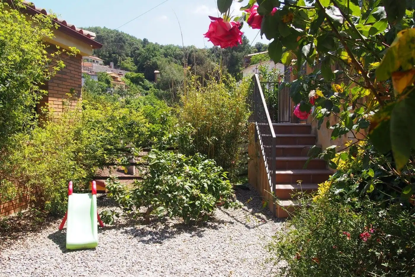 Garden of Houses for rent in Sant Cugat del Vallès  with Air Conditioner, Heating and Parquet flooring