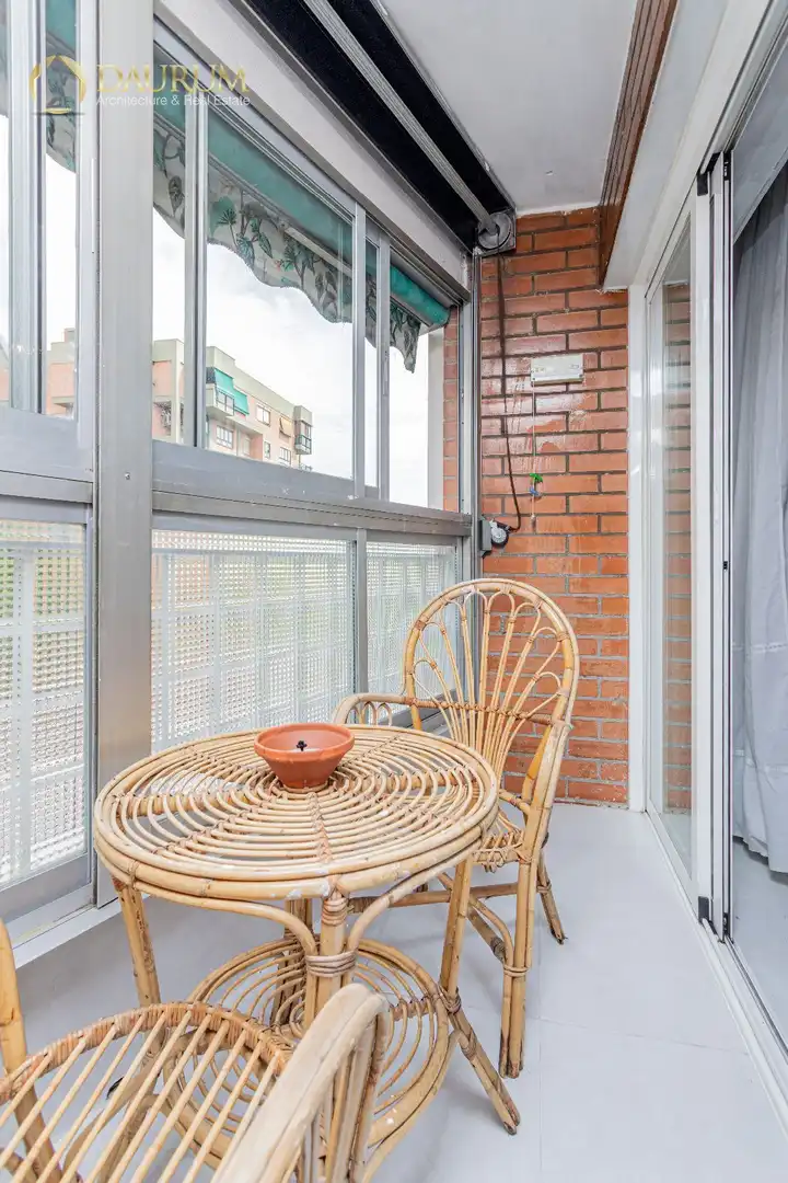 Balcony of Flat for sale in Madrid  with Heating and Terrace