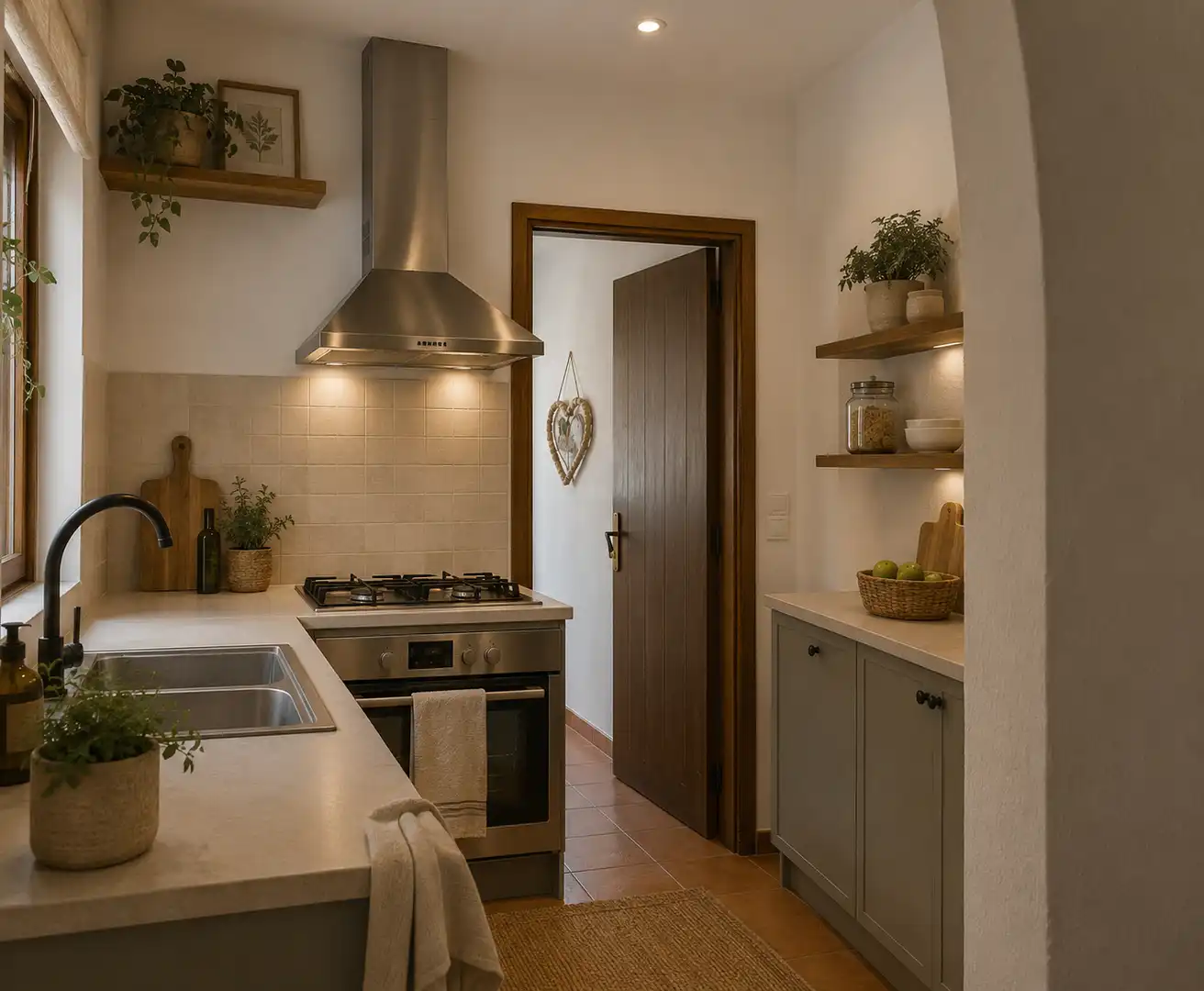 Cocina de Casa o chalet en venta en Santa Cristina d'Aro con Calefacción, Jardín privado y Terraza