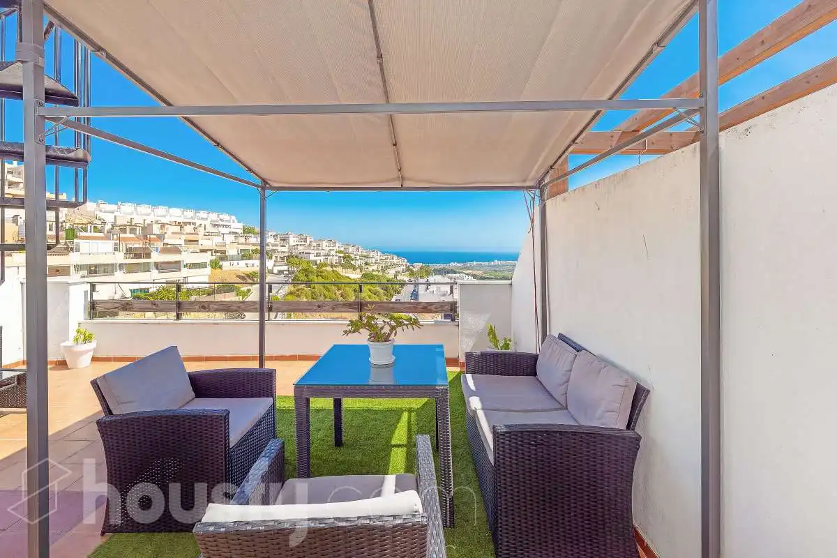 Terrace of Flat for sale in Doña Julia Golf