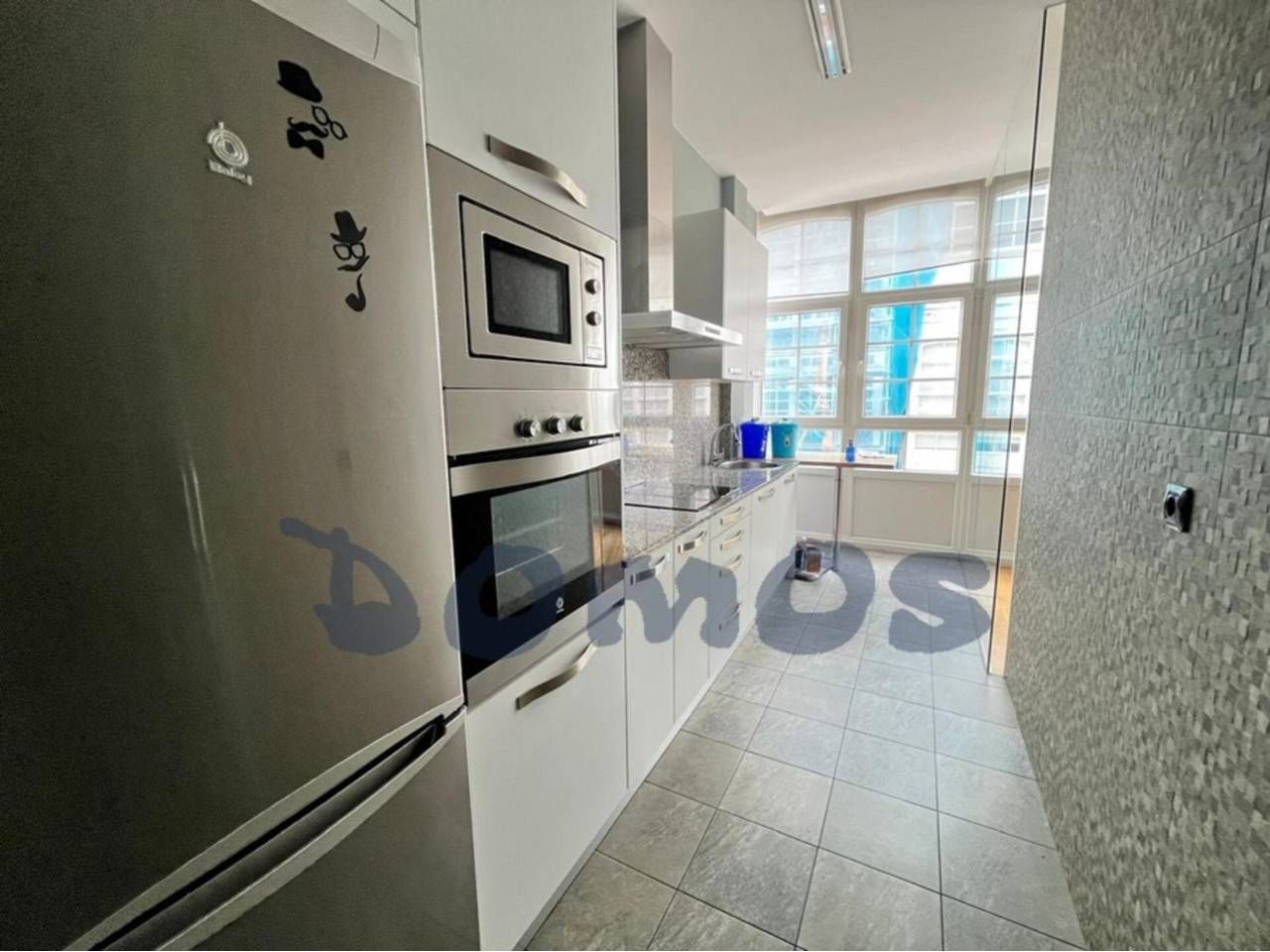 Kitchen of Apartment to rent in Lugo Capital  with Heating