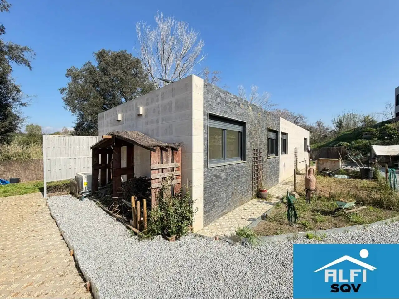 Vista exterior de Casa o xalet en venda en Sant Quirze del Vallès amb Aire condicionat, Calefacció i Jardí privat