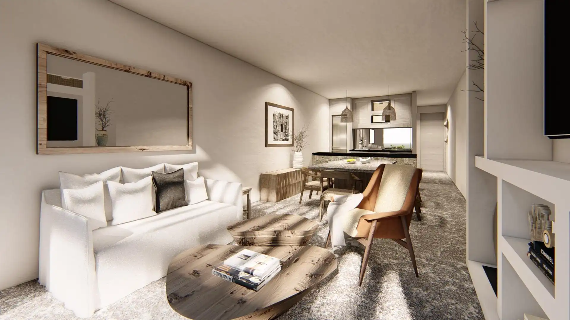 Living room of Attic for sale in Tarifa  with Air Conditioner, Private garden and Terrace