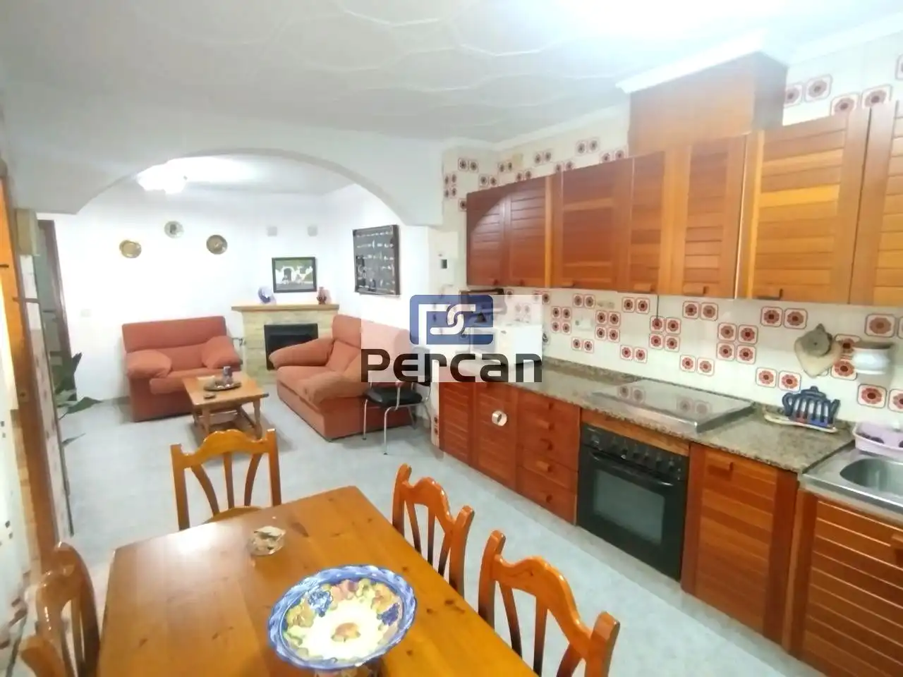 Kitchen of Houses for rent in El Campello  with Air Conditioner, Heating and Private garden