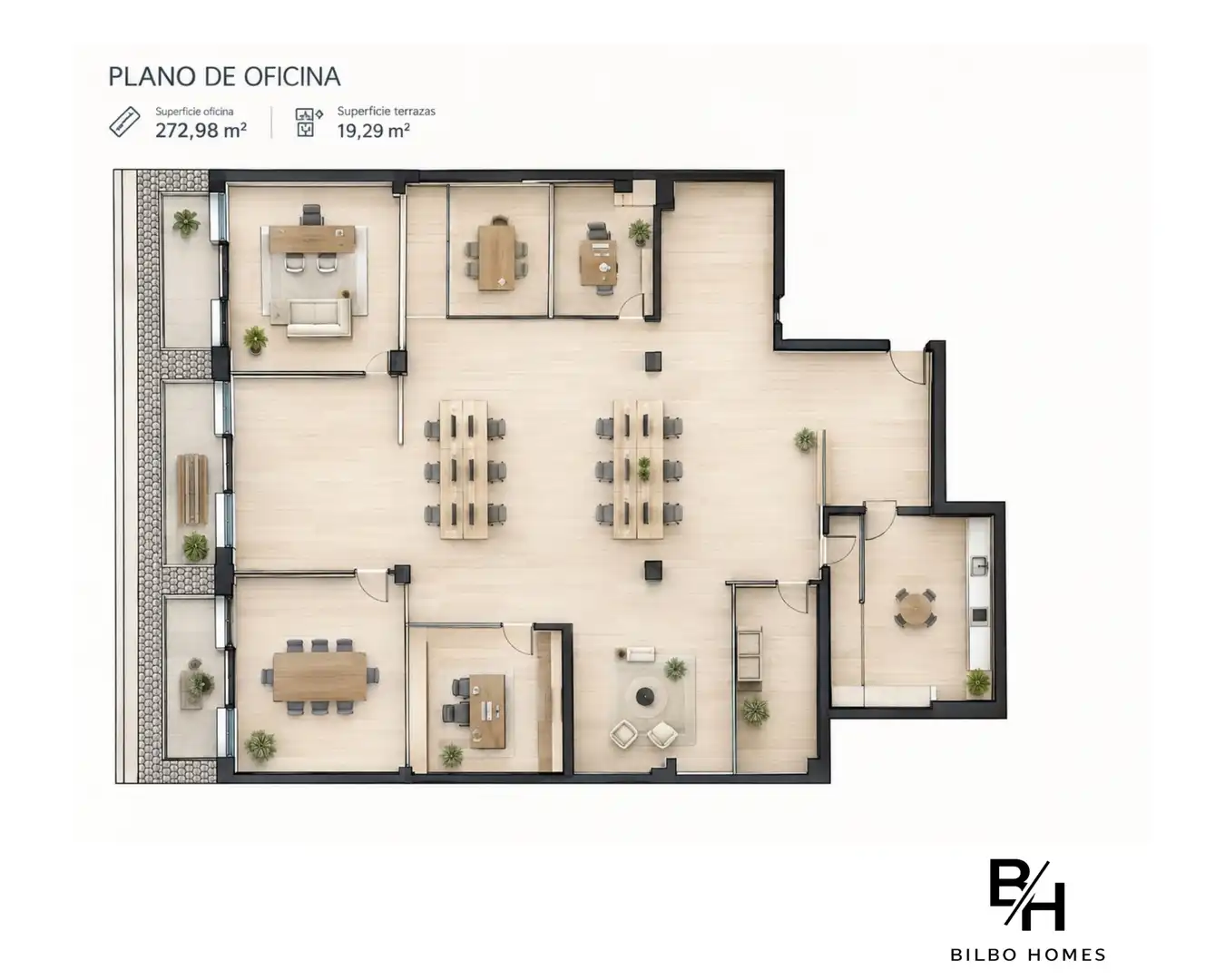 Oficina en venta en Abando - Albia