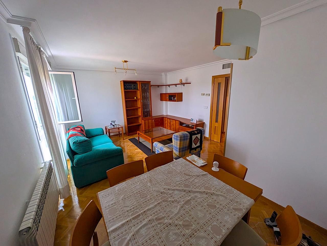 Living room of Flat for sale in  Madrid Capital  with Air Conditioner