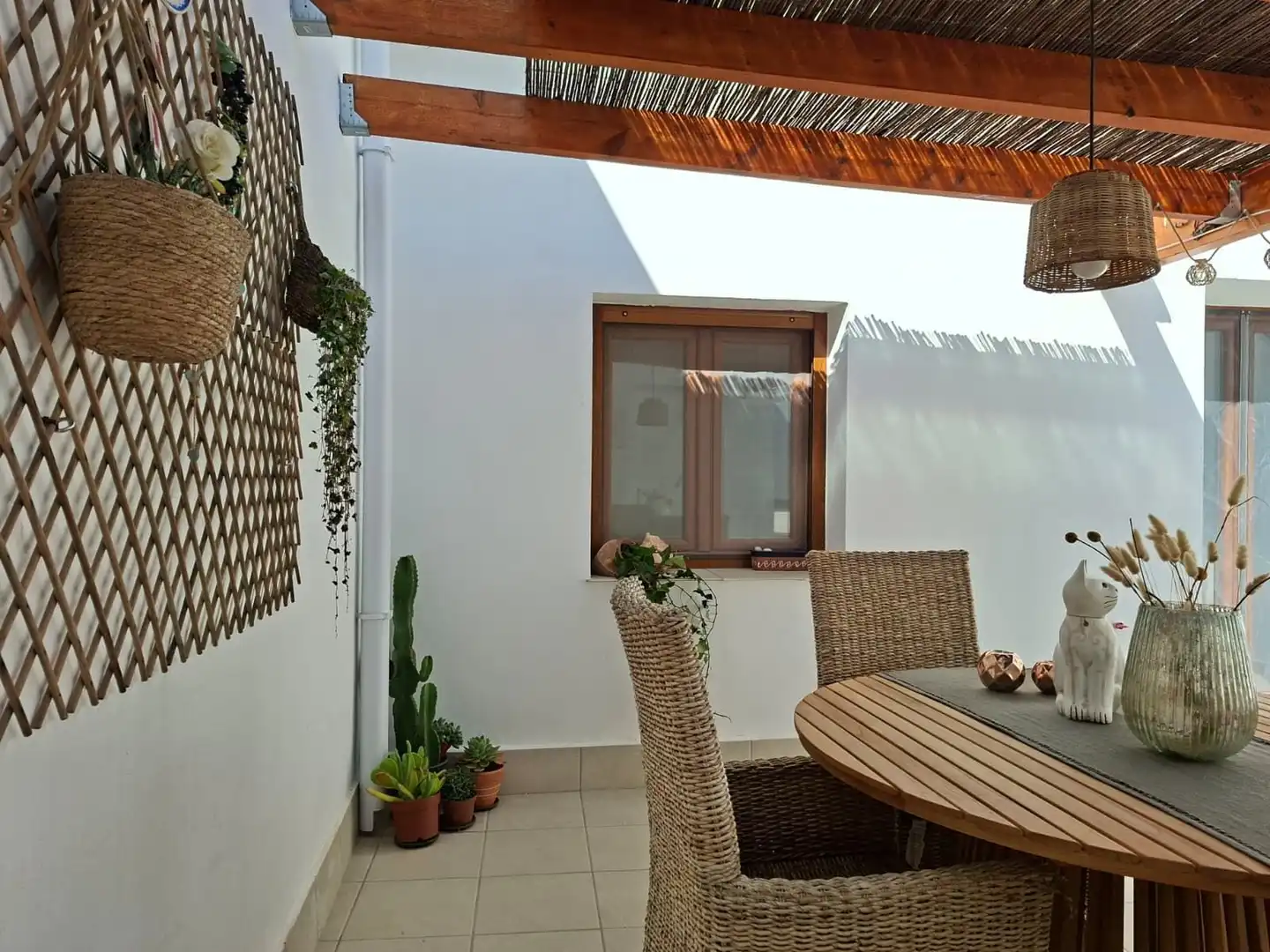 Terraza de Casa adosada en venta en Dénia con Calefacción