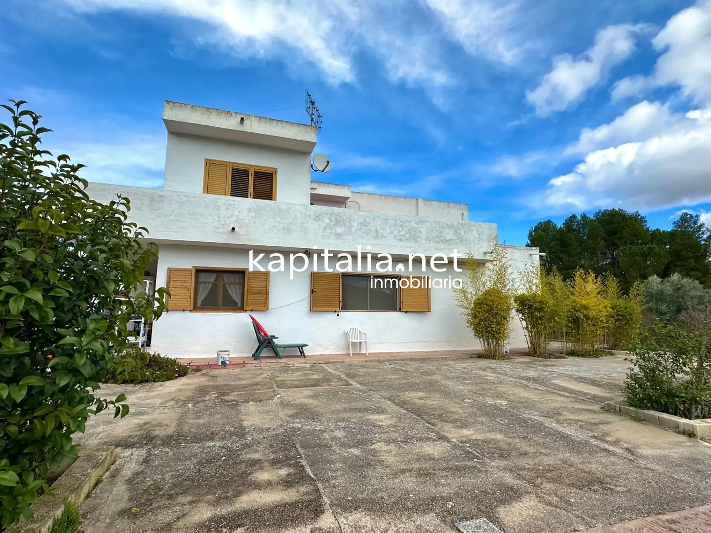 Exterior view of Houses for sale in Alcoy / Alcoi  with Air Conditioner, Private garden and Terrace
