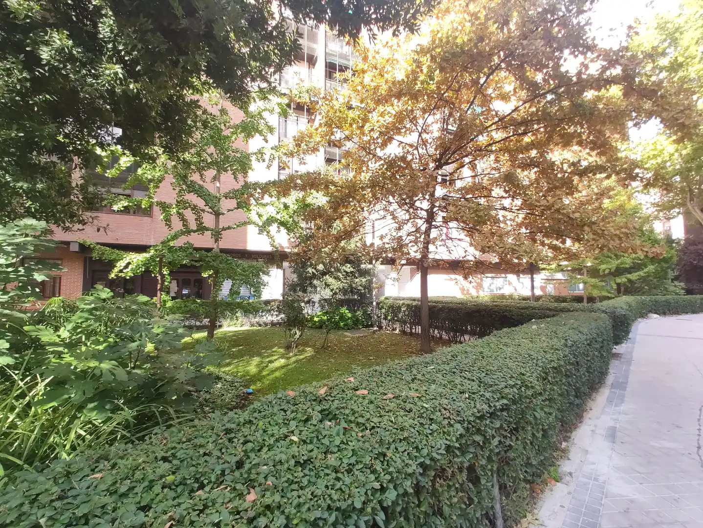 Vista exterior de Pis de lloguer en Madrid amb Aire condicionat, Calefacció i Jardí privat