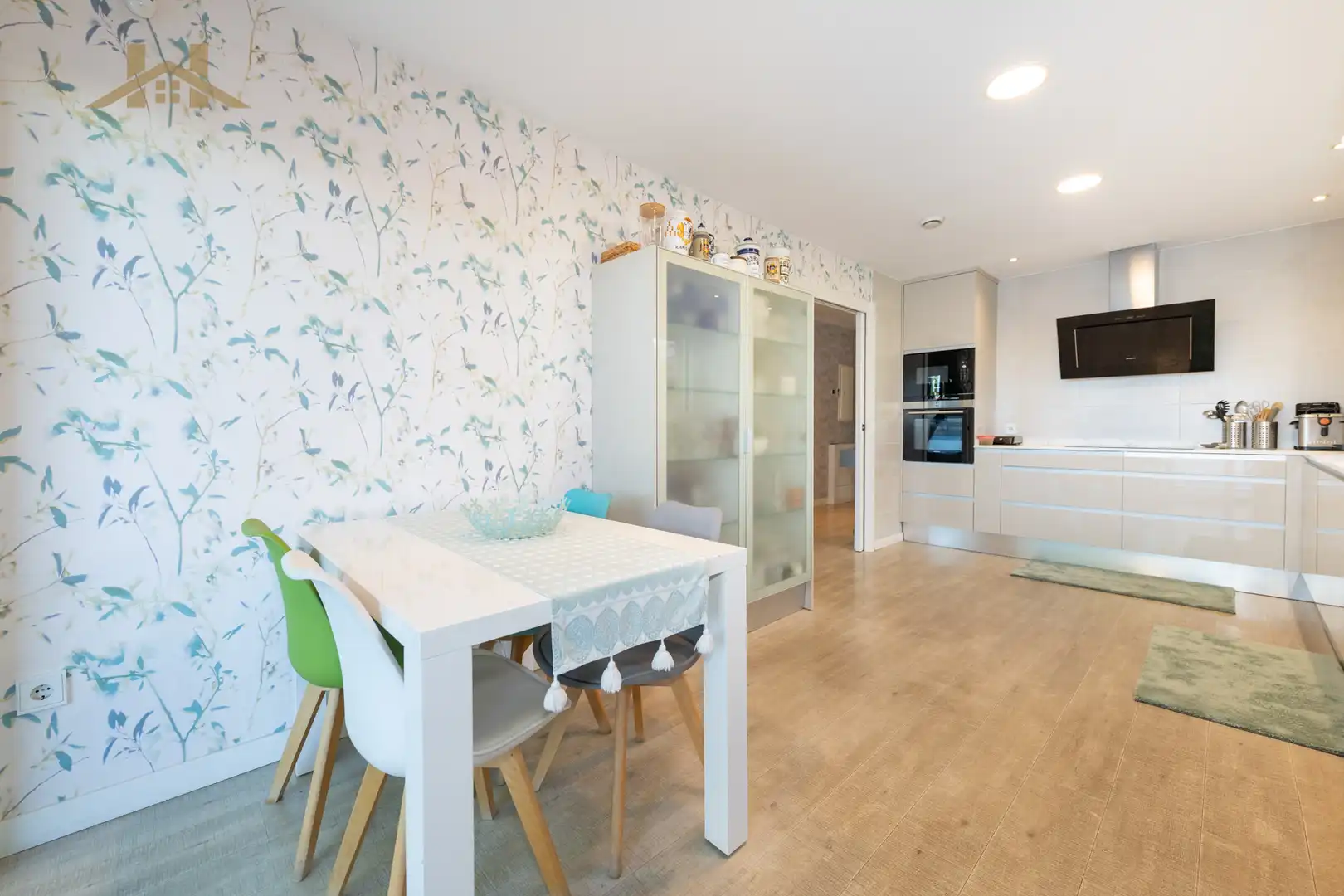 Dining room of Detached homes for sale in Boadilla del Monte  with Air Conditioner, Heating and Private garden