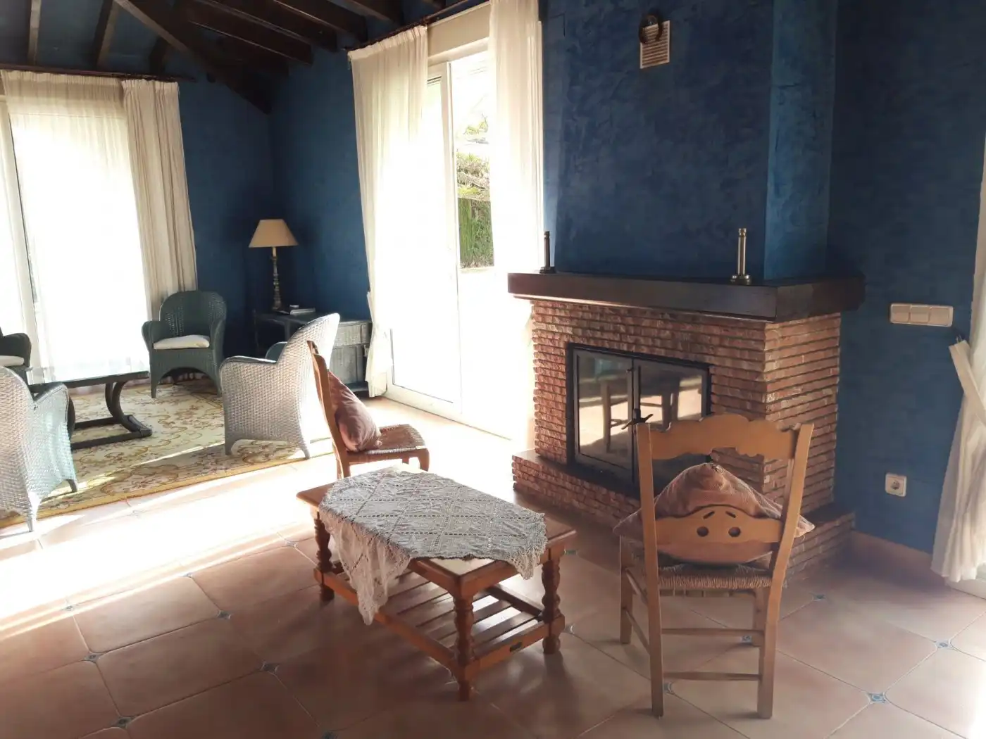 Sala de estar de Casa o chalet de alquiler en Pedreguer con Aire acondicionado, Calefacción y Jardín privado