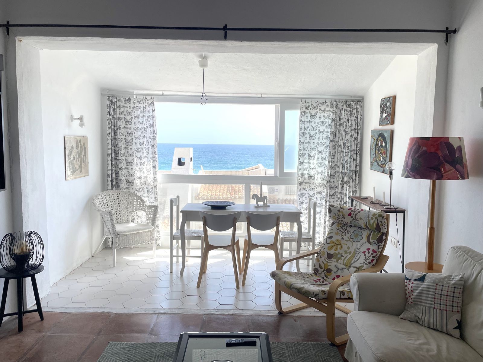 Menjador de Apartament en venda en Estepona amb Aire condicionat i Terrassa