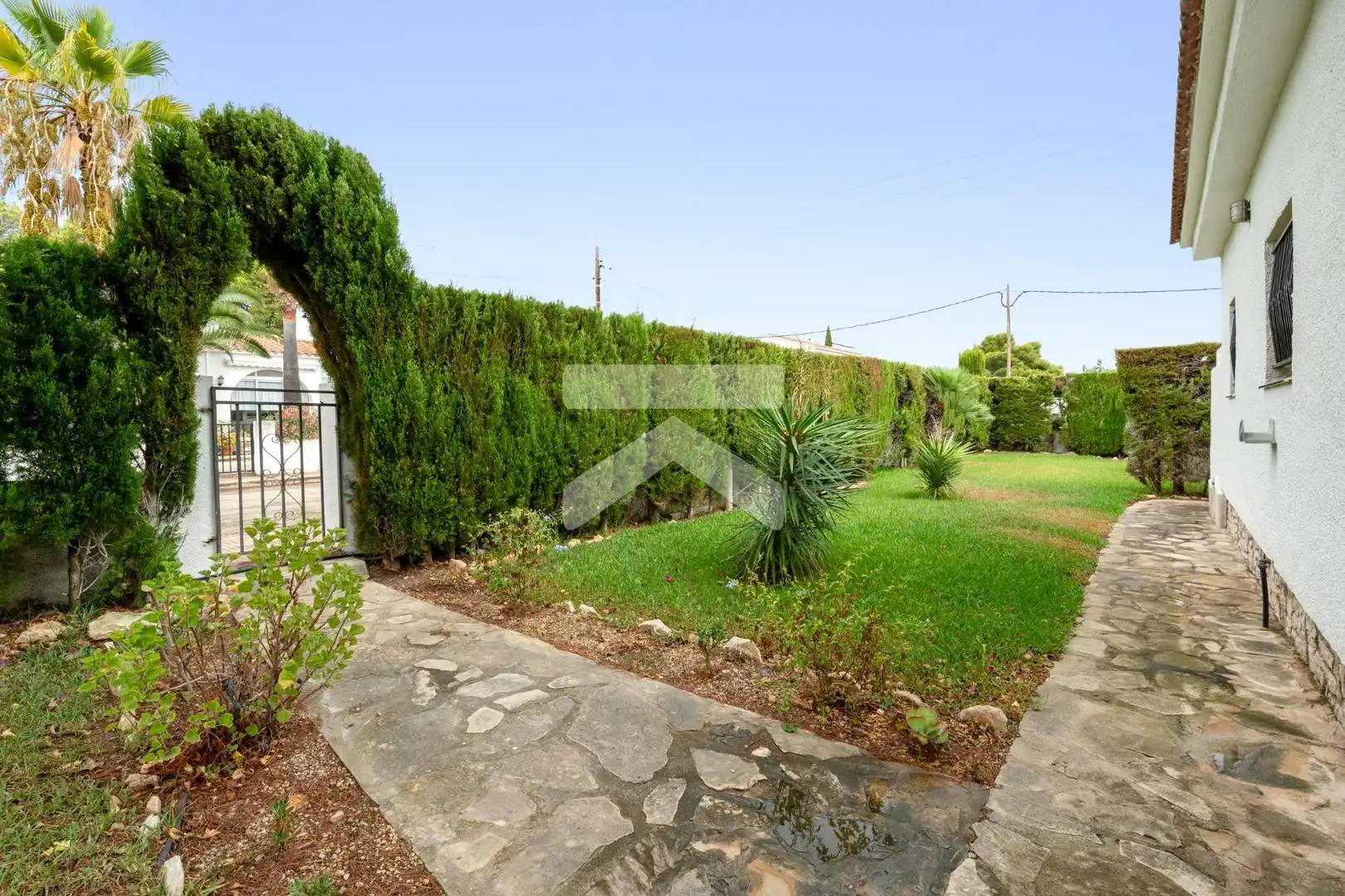 Garden of Houses for sale in L'Ametlla de Mar   with Air Conditioner, Heating and Private garden