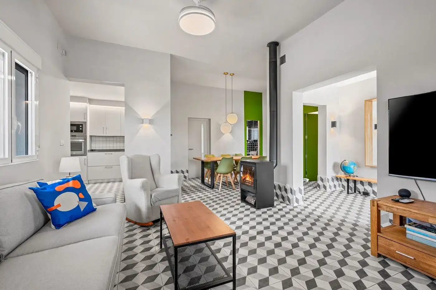 Sala d'estar de Casa o xalet en venda en Elche / Elx amb Jardí privat, Terrassa i Piscina