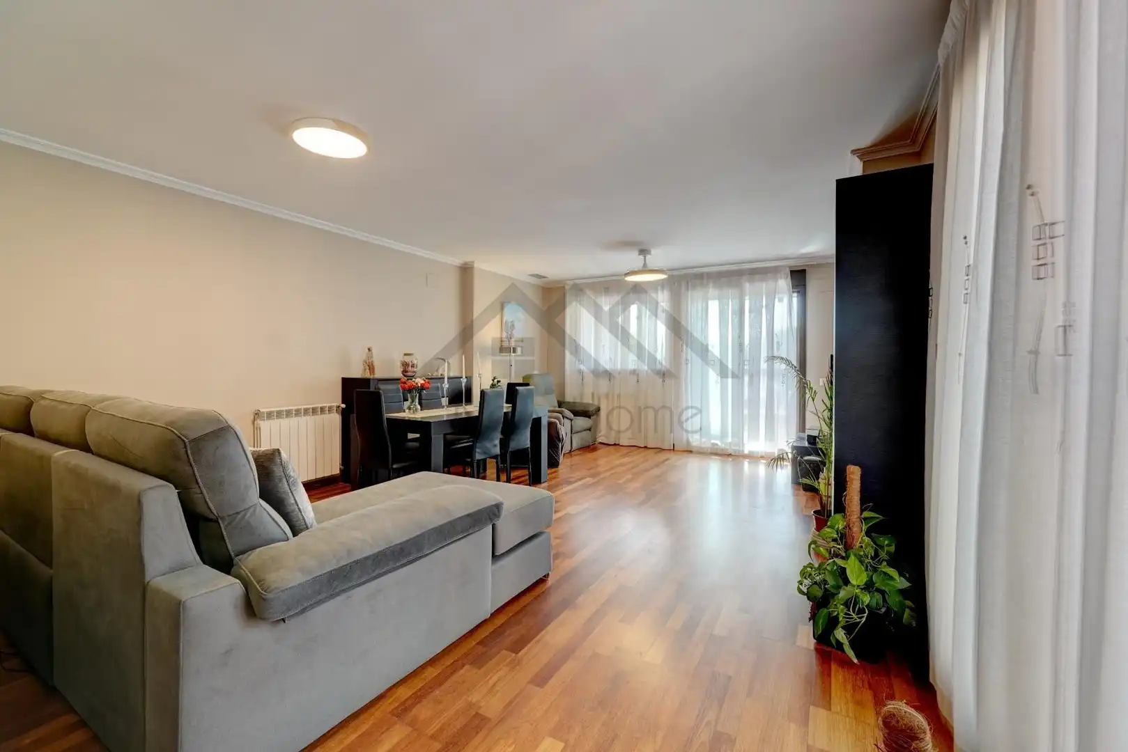 Living room of Detached homes for sale in Bétera  with Air Conditioner, Private garden and Parquet flooring