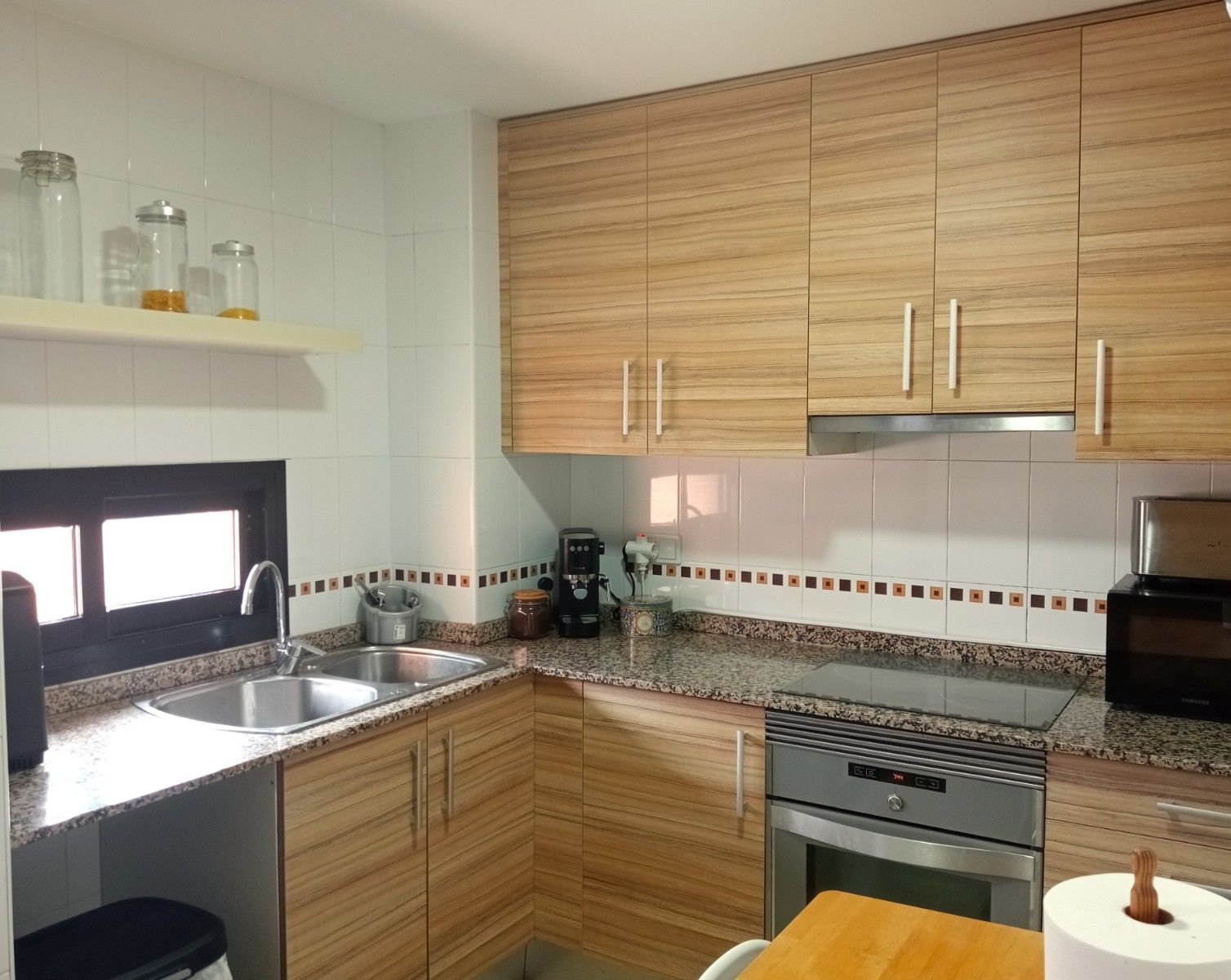 Kitchen of Flat for sale in Villajoyosa / La Vila Joiosa  with Air Conditioner, Terrace and Swimming Pool