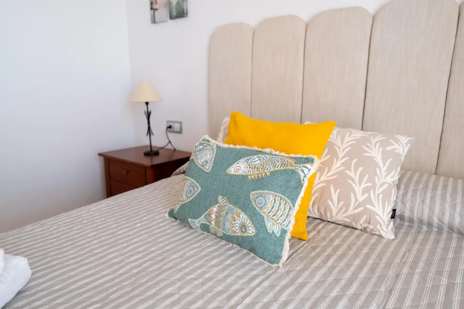 Schlafzimmer von Maisonette zum Verkauf in Mojácar mit Klimaanlage, Privatgarten und Terrasse