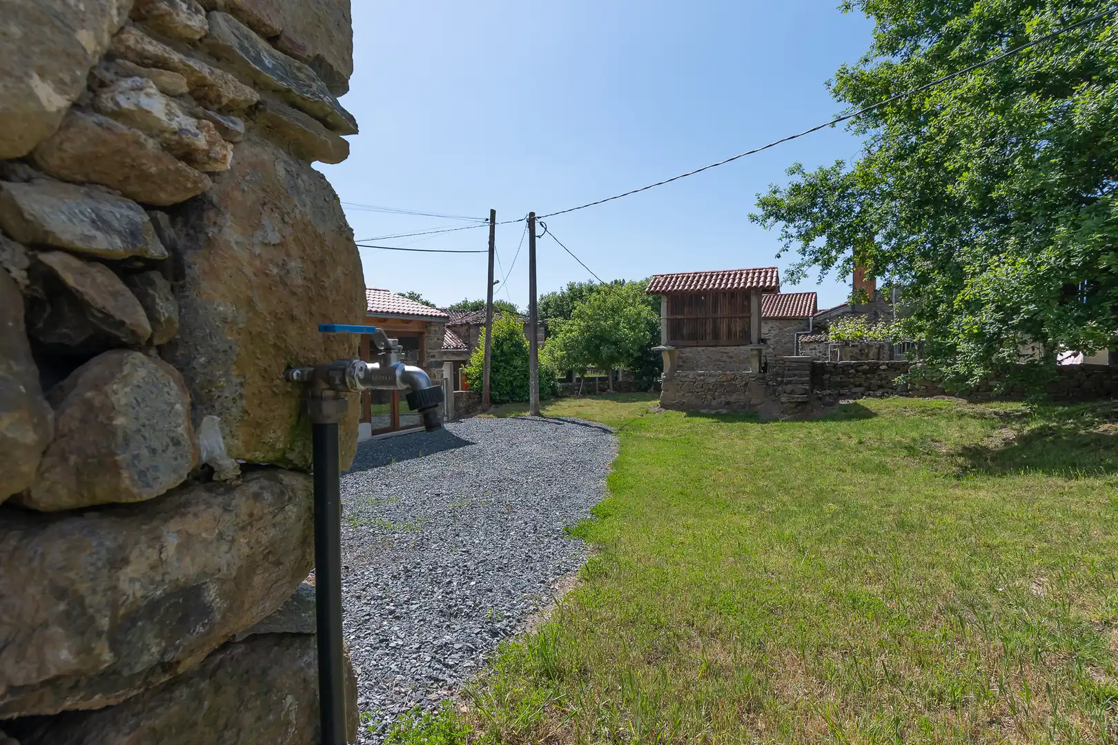 Jardín de Finca rústica en venta en Melide