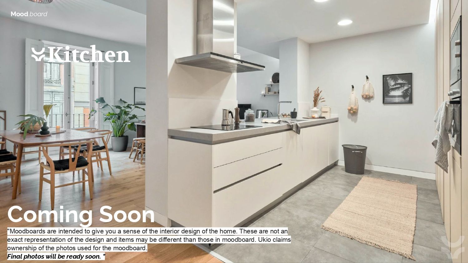 Cuina de Apartament de lloguer en  Madrid Capital amb Aire condicionat, Calefacció i Moblat