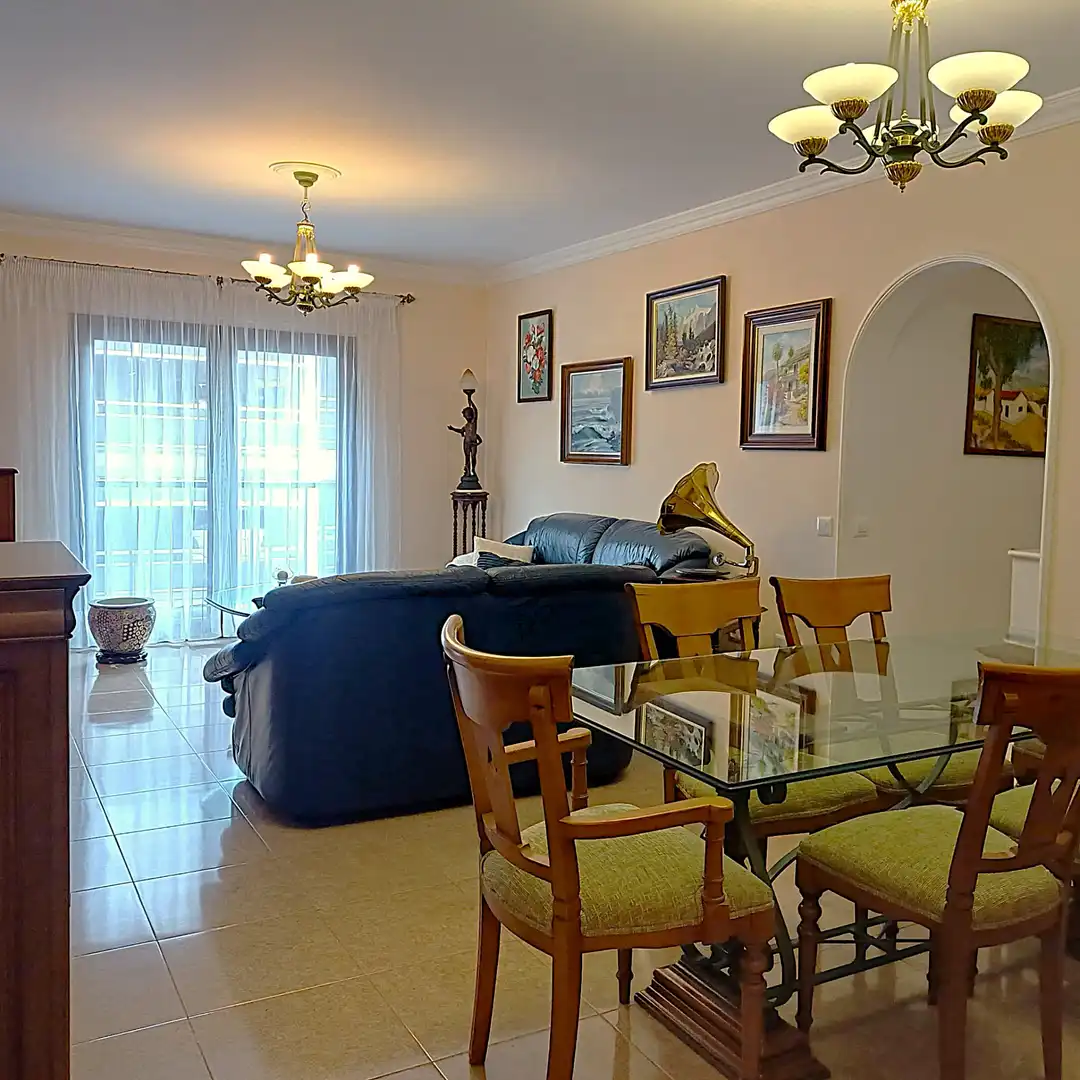 Sala de estar de Piso en venta en Las Palmas de Gran Canaria con Amueblado