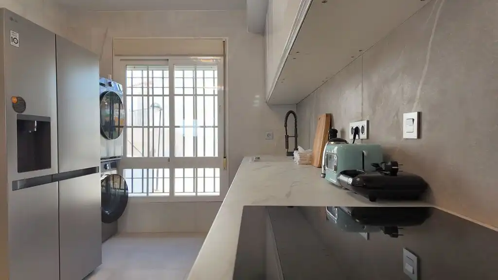 Cocina de Casa o chalet en venta en Benalmádena con Aire acondicionado, Terraza y Amueblado