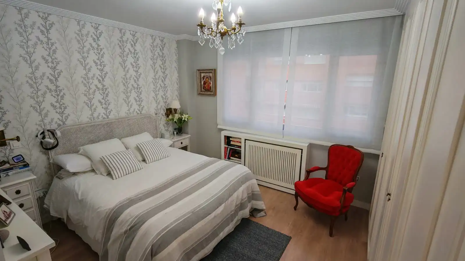 Bedroom of Flat for sale in Guadalajara  with Air Conditioner, Heating and Terrace