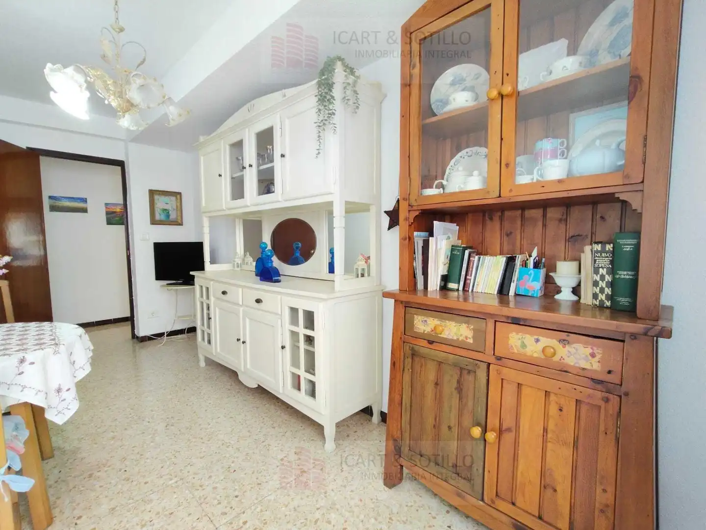 Sala d'estar de Pis en venda en Vinaròs amb Calefacció i Moblat