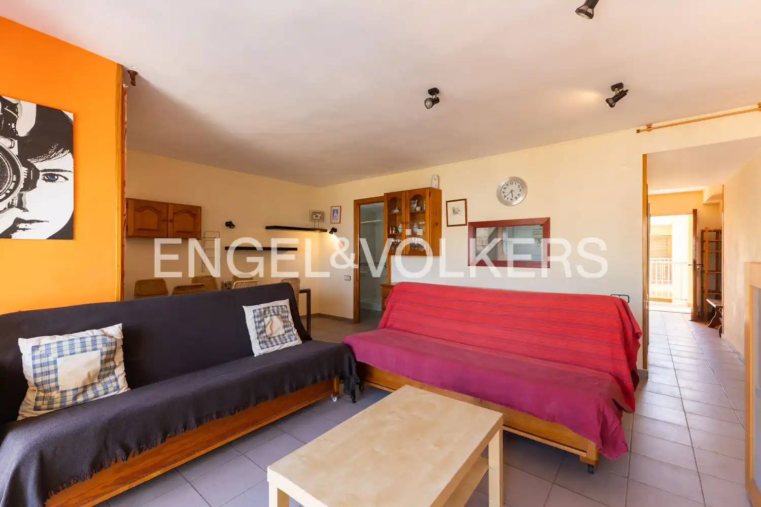 Living room of Flat for sale in Cullera  with Heating, Private garden and Terrace